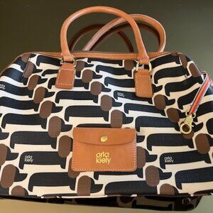 Orla Kiely Daschund Tote Bag